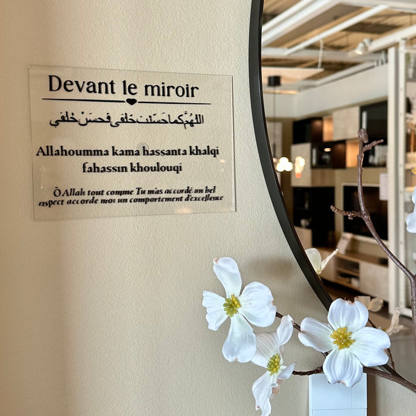 Devant le miroir